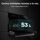 Cecotec Bolero Hexa AF314500 Glas Schwarz A