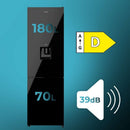 Cecotec Bolero CoolMarket Combi 250 WD Schwarz Glas D