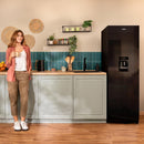 Cecotec Bolero CoolMarket Combi 250 WD Schwarz Glas D