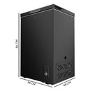 Cecotec Bolero CoolMarket Truhe 99 Schwarz E