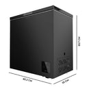 Cecotec Bolero CoolMarket Truhe 199 Schwarz E