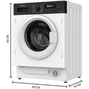 Cecotec Waschmaschine Bolero DressCode 740 BI Inverter A