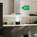 Cecotec Bolero Flux TT 608000 Slim Glas Schwarz A++
