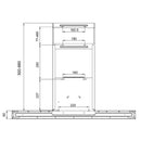 Cecotec Bolero Flux TT 905500 Glas Weiß A++