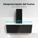 Cecotec Bolero Flux DT 606500 Glas Schwarz A