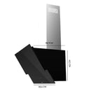Cecotec Bolero Flux DT 608001 Glas Schwarz A++