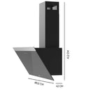 Cecotec Bolero Flux DT 906500 Glas Schwarz A