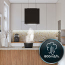 Cecotec Bolero Flux CCT 448000 Glas Schwarz A++