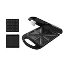 Cecotec Appareil à sandwichs Rock´nToast Family 3in1