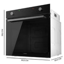 Cecotec Bolero Hexa C126001 Glas Schwarz A