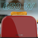 Cecotec Grille-pain vertical Toastin' time 850 Red