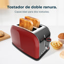 Cecotec Grille-pain vertical Toastin' time 850 Red