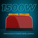 Cecotec Grille-pain vertical Toastin' time 1500 Red