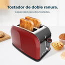 Cecotec Grille-pain vertical Toastin' time 850 Red Lite