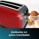 Cecotec Grille-pain vertical Toastin' time 1500 Red Lite