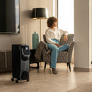 Cecotec Radiateur bain d’huile ReadyWarm 9000 Space 360 Black