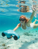 Asiwo Manta 2 scooter sous-marin à double moteur, étanche, avec support pour caméra d’action