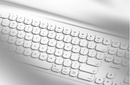 ALOGIC Echelon USB-C Rechargeable Bluetooth Full Size Keyboard for Mac (White) FRENCH