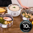 Cecotec Vapovita SteelPot White