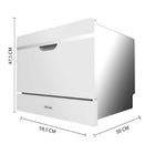 Cecotec Bolero Aguazero 2500 S-BI Weißes Glas