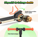 Isinwheel S6 Verstellbarer Elektroroller für Kinder, Orange