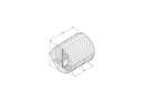 HARVIA SAUNA TONNEAU KASKI 240 PANORAMA ÜBERDACHUNG HRA-080-0234