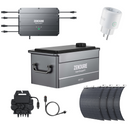 ZENDURE-Paket: HUB 1200 + AB 1000 + 800-W-Mikro-Wechselrichter + 3 flexible Solarmodule + Smart Plug