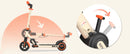 Isinwheel S6 Trottinette Electrique Enfant réglable Bleu