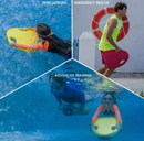 ASIWO MAKO Planche de natation électrique-Support flottant motorisé piscine et mer