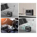 Tragbares Kraftwerk AFERIY P110-D | 1200 W, 960 Wh 