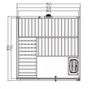 HARVIA SAUNA FAMILY HYBRID SET GROSS HRA-080-0006