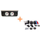 Antarion Kit suspensions pneumatiques 8'' Stellantis manomètre double standard