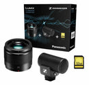 Kit vidéo Panasonic - Objectif 25mm f/1.7 + Micro + SD 32Go