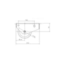 Antarion Roulettes anti-frottements version basse