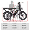 RCB G19 Vélo Électrique 20