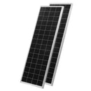 VEVOR Kit Solaire Complet Hors Réseau 200 W 12 V 2 Panneaux Solaires Monocristallins 100 W, Batterie LiFePO₄ 12,8 V 50 Ah, Contrôleur de Charge 40 A, Onduleur 800 W, pour Camping-car, Maison, Bateau - image 10
