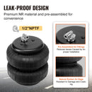 VEVOR Kit de Suspension Pneumatique Compatible avec Ford F250/F350 2WD 4WD 1999-2004 et Ford F250/F350 2WD 4WD 2008-2010, Ressort Pneumatique Charge 2268 kg, Pression 5-100 PSI, Absorption des Chocs - image 5