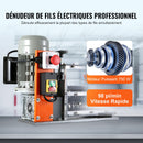 VEVOR Machine à Dénuder Électrique 1,5-40 mm Dénudeur Câble Auto Motorisé 750 W Dénudeuse 30 m/min Pince à Dénuder Dépouillement Fil Repère Profondeur Dénudage Visible 10 Canaux pour Recyclage Cuivre - image 3