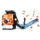 VEVOR Souffleur Feuille Thermique 4 Temps 75,6 cm³ Souffleur Feuilles à Dos, pour Entretien Pelouse Jardin Allée Nettoyage Automnal Neige Poudreuse, Réservoir 1,8 L, Débit 1045 m³/h, Vitesse 317 km/h - image 2