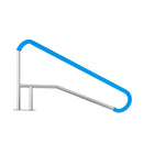VEVOR Rampe Piscine, 1395 x 810 mm, Main Courante Piscine Acier Inoxydable avec Plaque de Base, Barre d'Appui de Sécurité Antirouille, Accessoires, pour Piscines, Intérieur, Extérieur, Terrasses, Spas - image 11