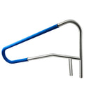 VEVOR Rampe Piscine 137x81 cm Main Courante Piscine Acier Inox 304 Charge 100 kg Barre de Sécurité pour Bords de Piscines, Parcs Aquatiques, Centres Spa, avec Housse Antidérapante, Montage Encastré - image 12
