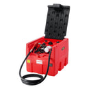 VEVOR Réservoir Diesel Portable, 182 L, Cuve de Ravitaillement Carburant, Pompe de Transfert 12 V, 40 L/min, Tuyau 4 m, Buse Ravitaillement Auto, pour Véhicules Appareils Agriculture Industrie, Orange - image 10