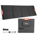 VEVOR Panneau Solaire Portable 300 W Chargeur Solaire Pliable Monocristallin Haute Efficacité 23 % pour Stations Alimentation Camping Randonnée, avec Sortie MC4, Adaptateur CC 10 en 1, Étanche IP67 - image 2