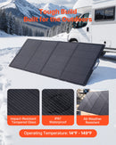 VEVOR Panneau Solaire Portable 400 W Chargeur Solaire Pliable Monocristallin pour Stations d'Alimentation, Camping, Randonnée, Haut Rendement 24 %, avec Sortie MC4, Adaptateur CC 10 en 1, Étanche IP67 - image 6
