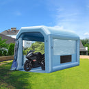 VEVOR Cabine de Peinture Gonflable 4x3x2,75 m, Tente Peinture Gonflable Automobile avec Souffleurs Puissants de 750 W et Système de Filtration, Station de Travail pour Pose de Peinture Atelier Garage - image 9