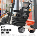 VEVOR Siège de Chariot Élévateur Universel Siège de Tracteur Rabattable Dossier à Angle Réglable Micro-interrupteur Ceinture de Sécurité Accoudoirs 3 Niveaux Absorption Chocs pour Chargeur Excavateur - image 7