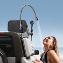 VEVOR Réservoir d'eau pour galerie de toit, 30 L, réservoir d'eau sous pression pour douche de camping, en aluminium, 2 panneaux anti-éclaboussures, rainure en T, port de pressurisation, pour coffre - image 9