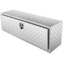 VEVOR Boîte à Outils pour Camion 121,9×43×46 cm Coffre Sous-châssis Fixation Inférieure Caisse de Stockage en Alliage d'Aluminium Solide avec Serrure et Clés pour Remorque Pick-up Véhicules Transport - image 12