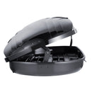 VEVOR Coffre de Toit 340 L, Porte-Bagages de Toit Coque Rigide en ABS, avec Ouverture Double-Face 2 Sangles Renforcées, Aérodynamique, pour la Plupart des Barres Transversales, Voiture, SUV, Noir - image 11