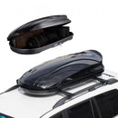 VEVOR Coffre de Toit 340 L, Porte-Bagages de Toit Coque Rigide en ABS, avec Ouverture Double-Face 2 Sangles Renforcées, Aérodynamique, pour la Plupart des Barres Transversales, Voiture, SUV, Noir - image 2